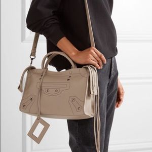 Authentic Balenciaga blackout city bag